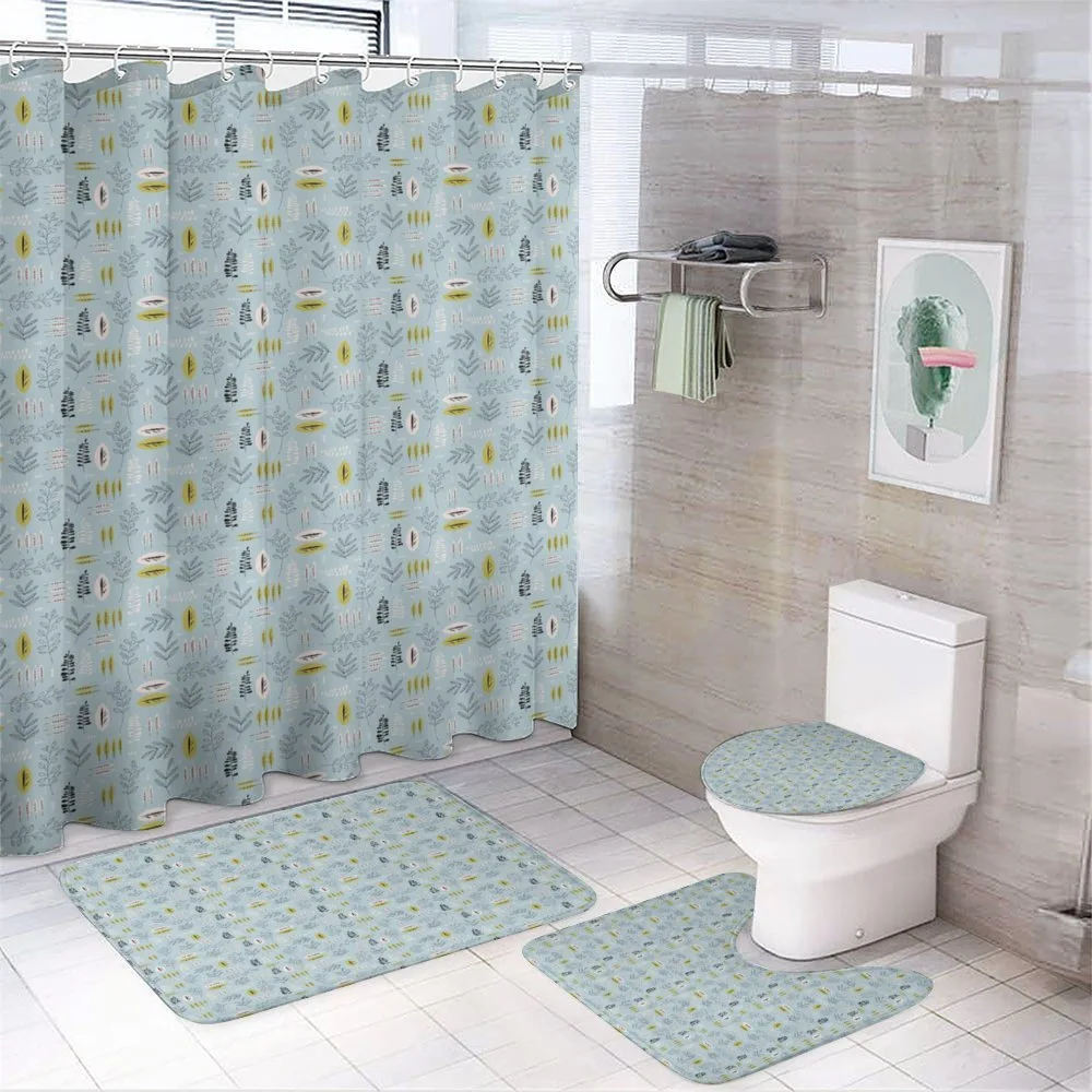 Leaves and Branches — 4-Piece Bathroom Set preview