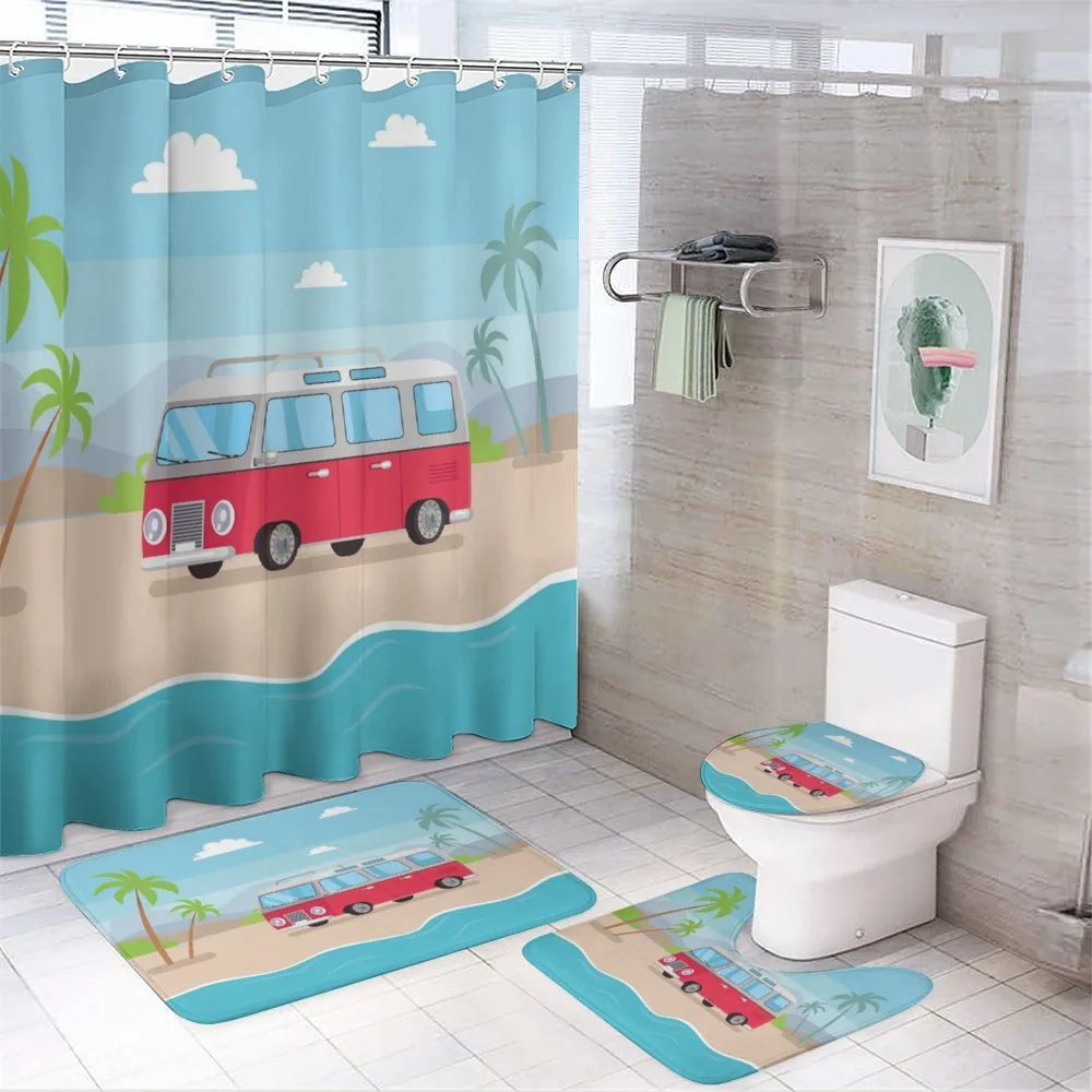 Happy Camper Van Bay — 4-Piece Bathroom Set preview