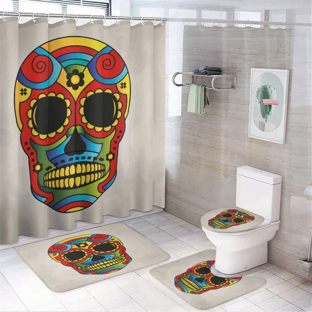 Latin Macabre Myth — 4-Piece Bathroom Set preview