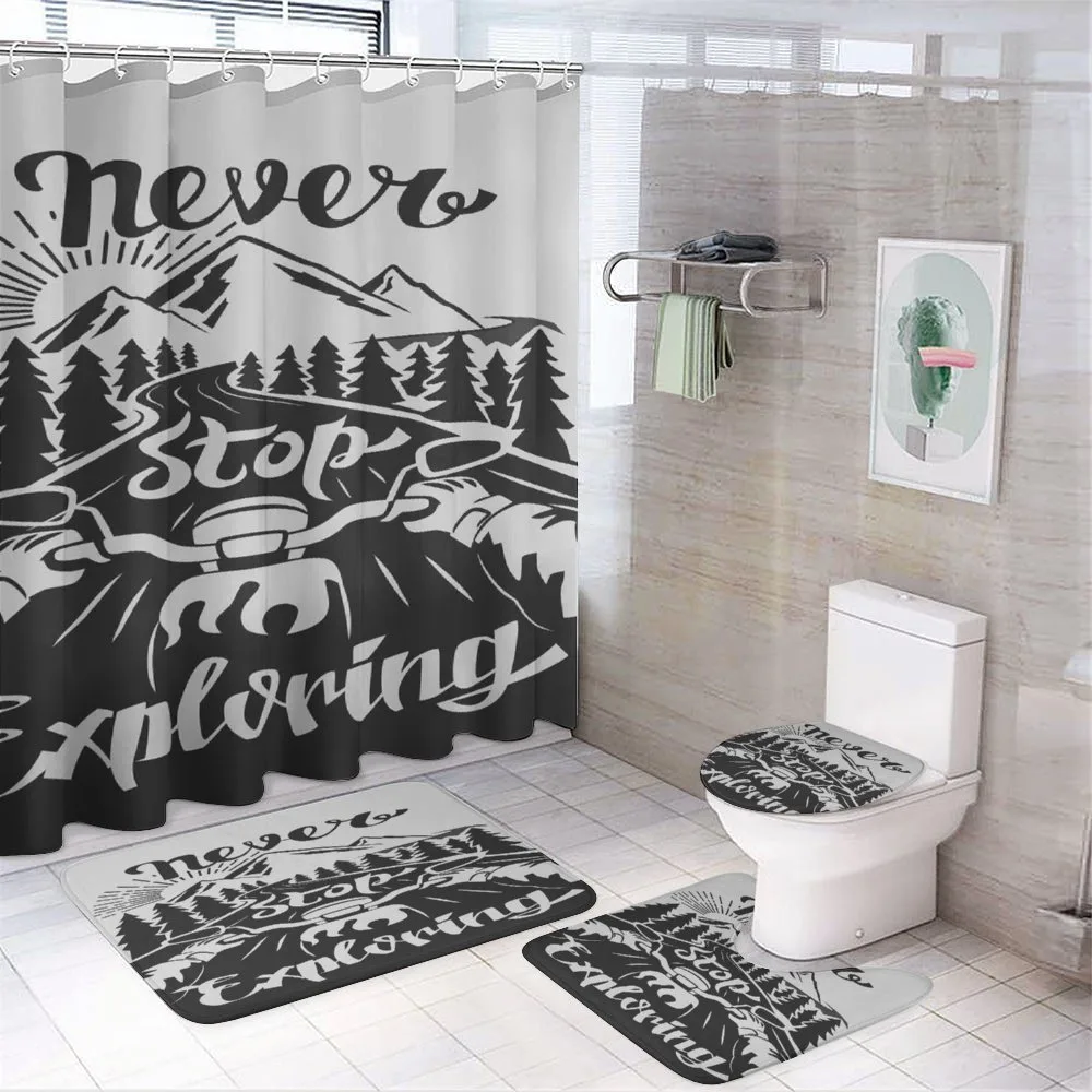 Road to the Mountains — 4-Piece Bathroom Set preview