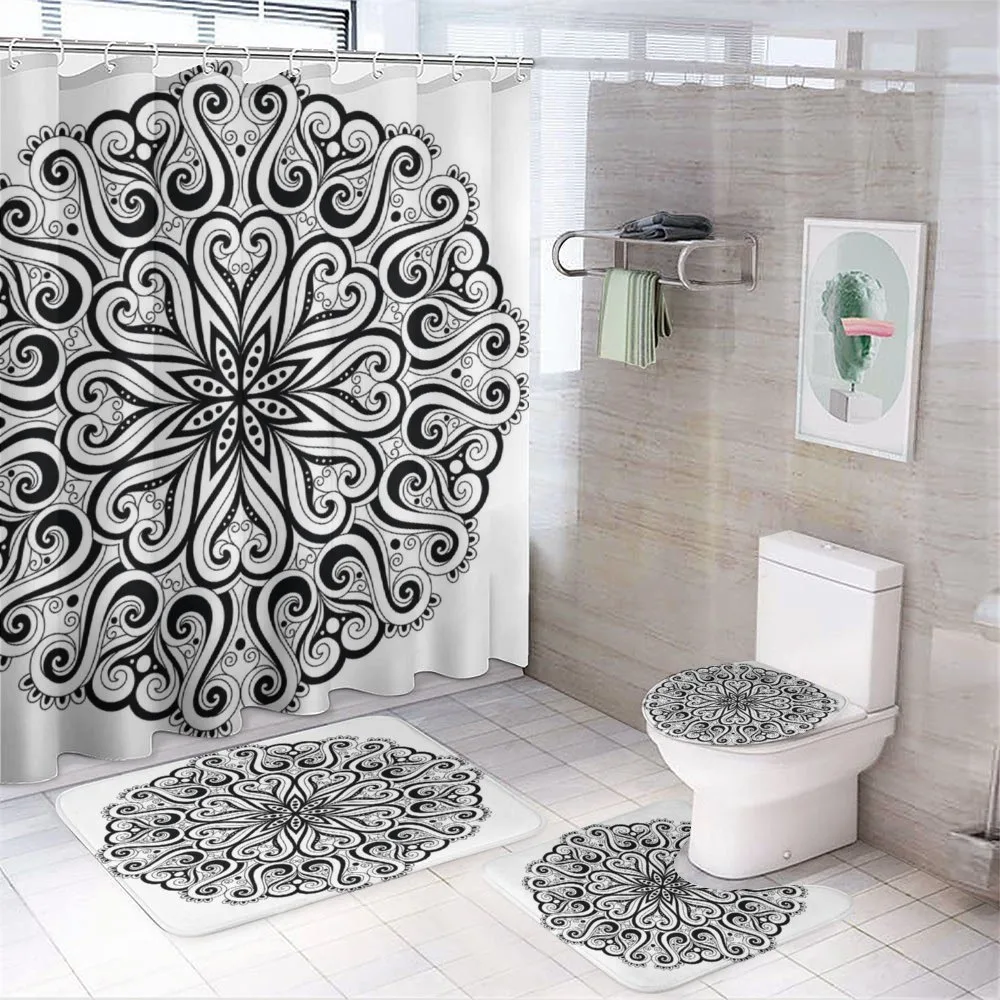Eastern Cosmos — 4-Piece Bathroom Set preview