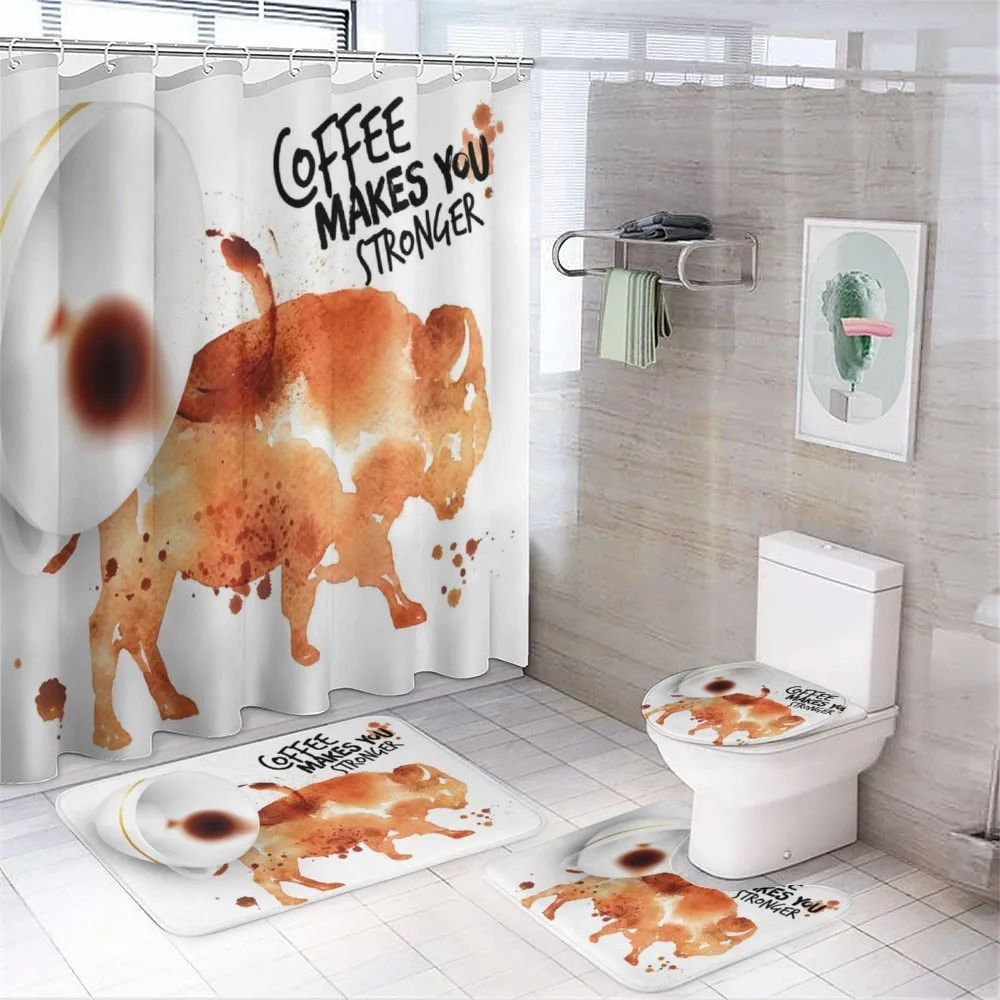 Inverted Cup Bull — 4-Piece Bathroom Set preview