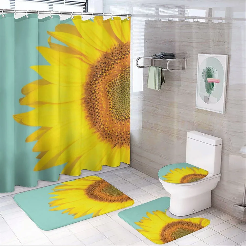 Close up Half Petal — 4-Piece Bathroom Set preview