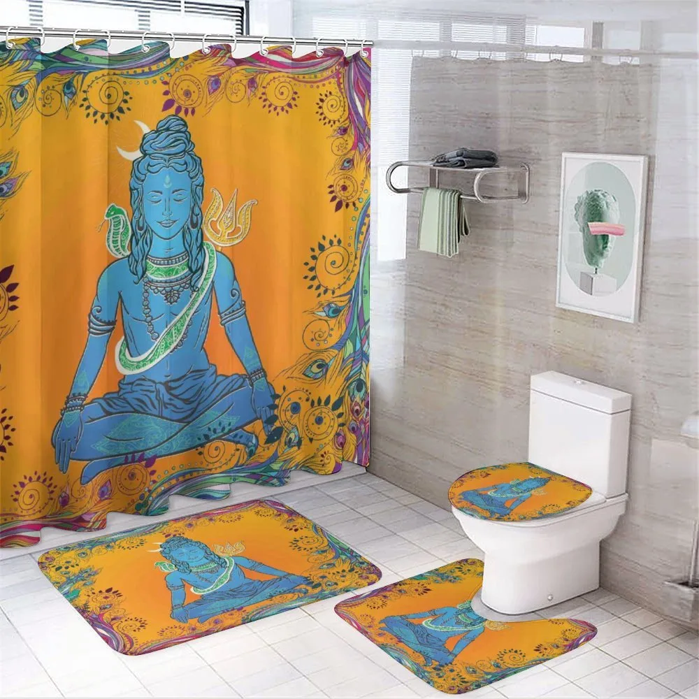 Cobra Mandala Paisley — 4-Piece Bathroom Set preview