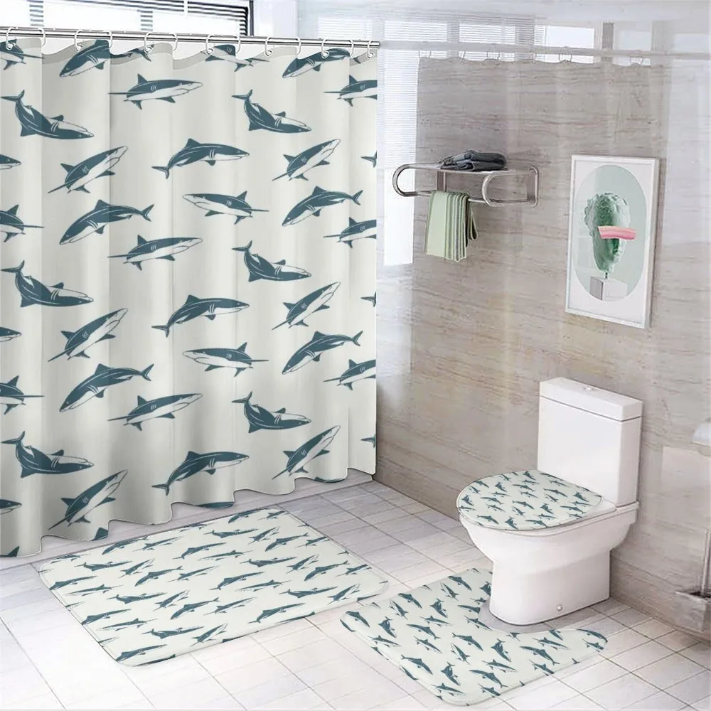 Dangerous Underwater — 4-Piece Bathroom Set preview