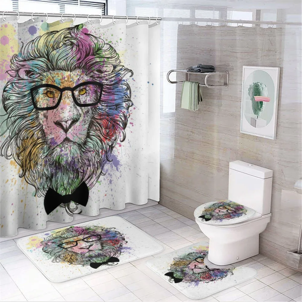 Lion Bow Creative Splashes — 4-Piece Bathroom Set preview