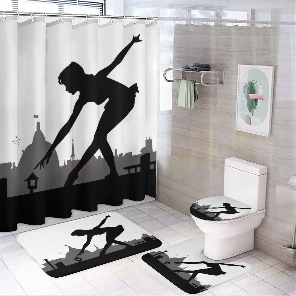 Little Ballerina Rooftop — 4-Piece Bathroom Set preview