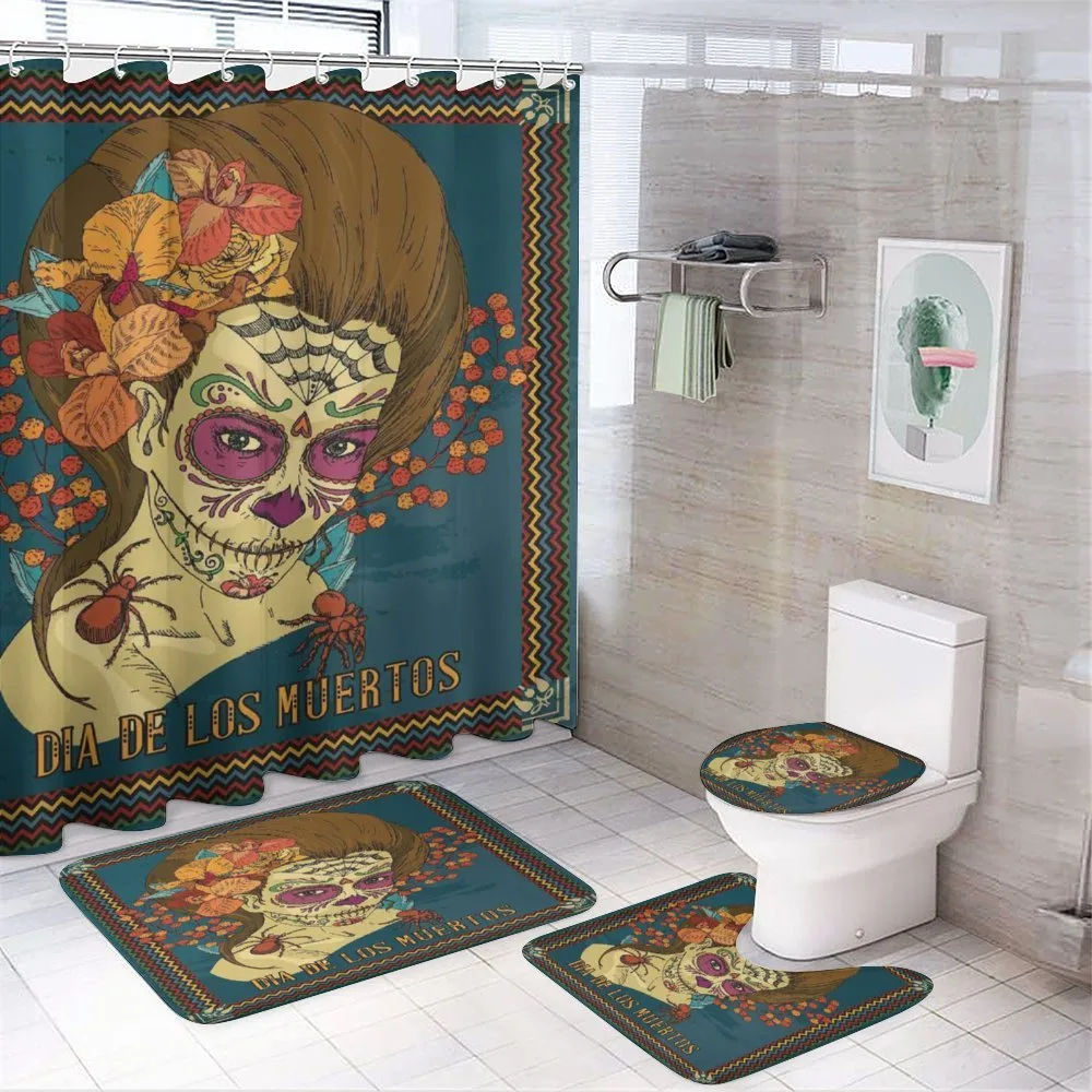 Girl Roses Hearts — 4-Piece Bathroom Set preview