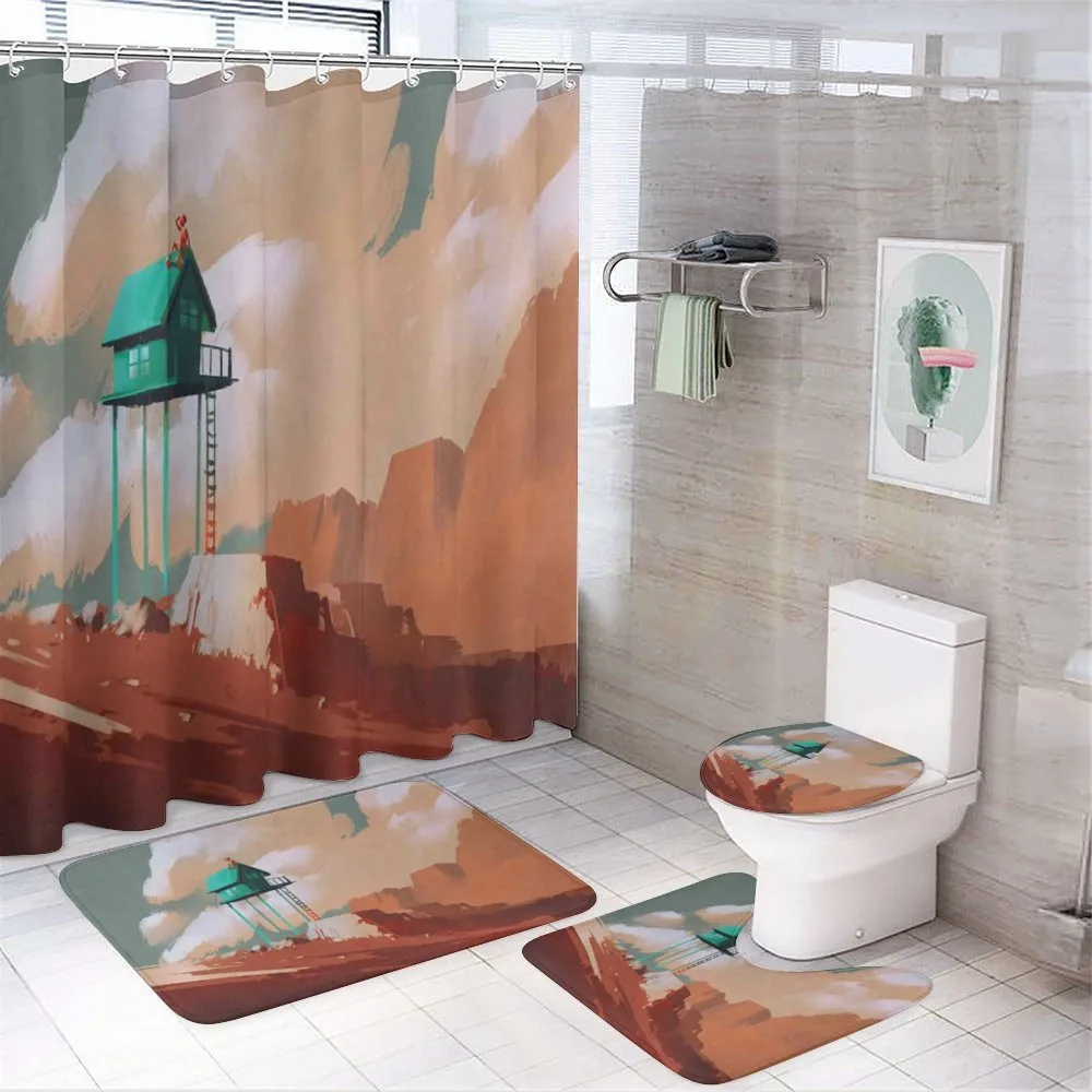 Little Wood House — 4-Piece Bathroom Set preview