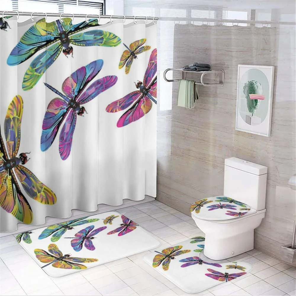 Sixties Style Animals — 4-Piece Bathroom Set preview