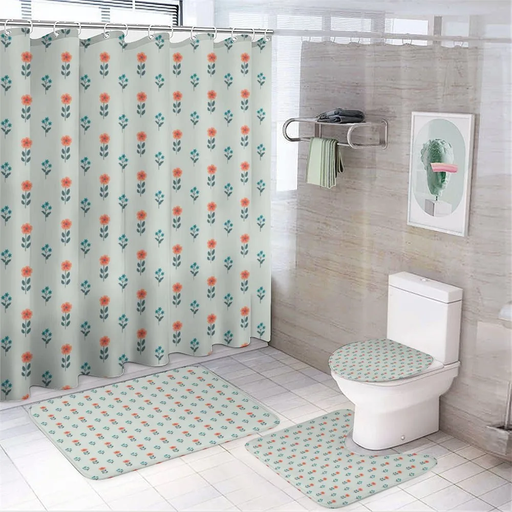 Efflorescing Springtime — 4-Piece Bathroom Set preview