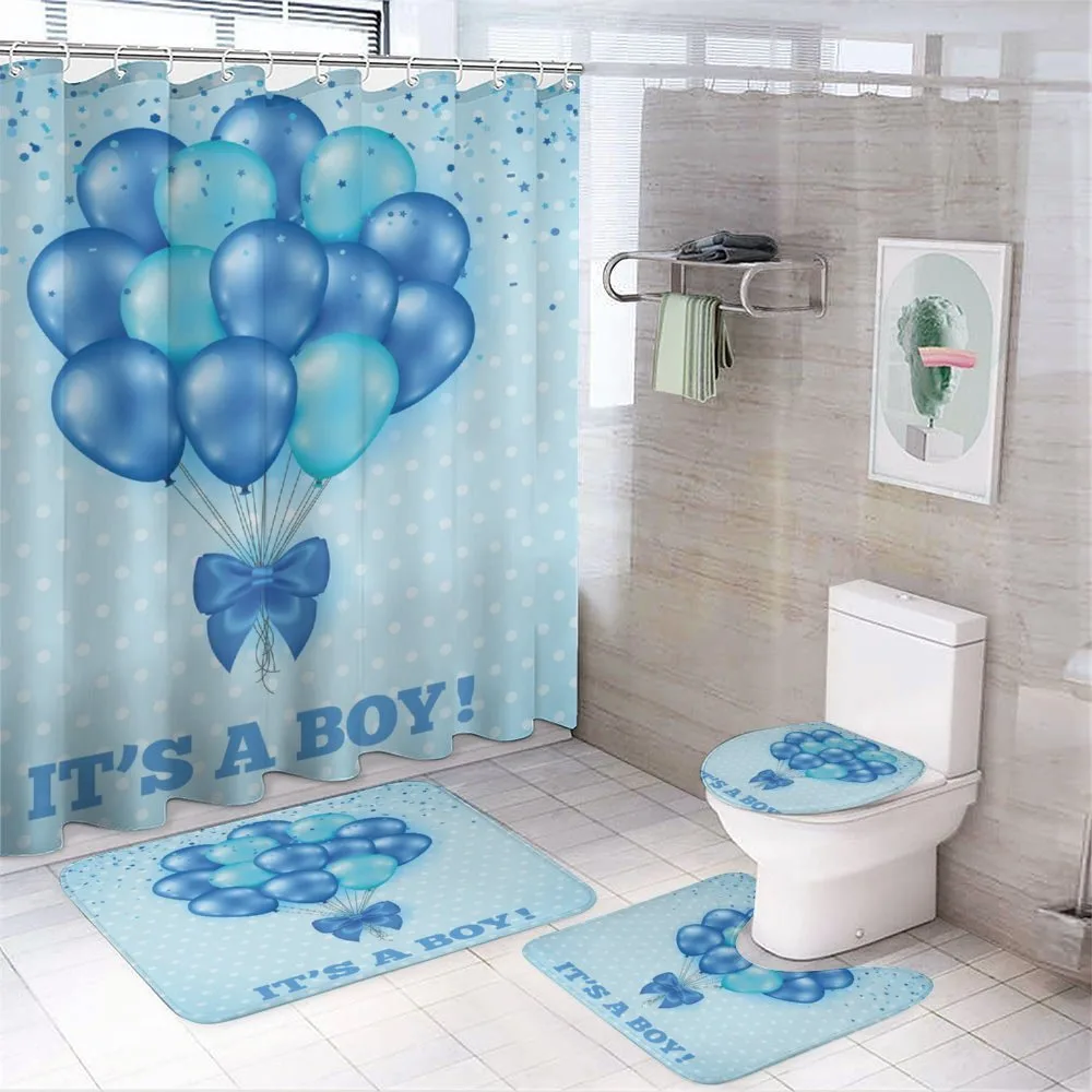Balloons Polka Dots — 4-Piece Bathroom Set preview