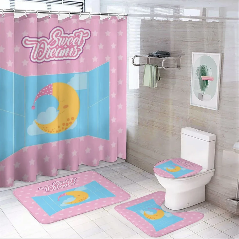 Moon Sky Window — 4-Piece Bathroom Set preview