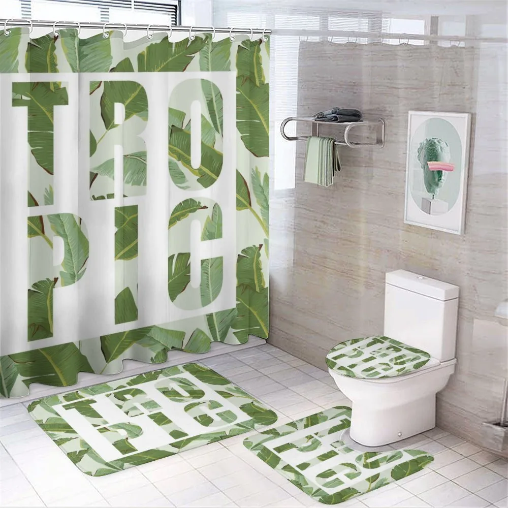 Perennial Shrubs Dreamy — 4-Piece Bathroom Set preview