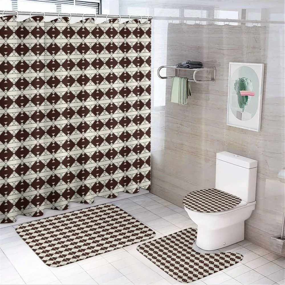 Traditional Pattern — 4-Piece Bathroom Set preview