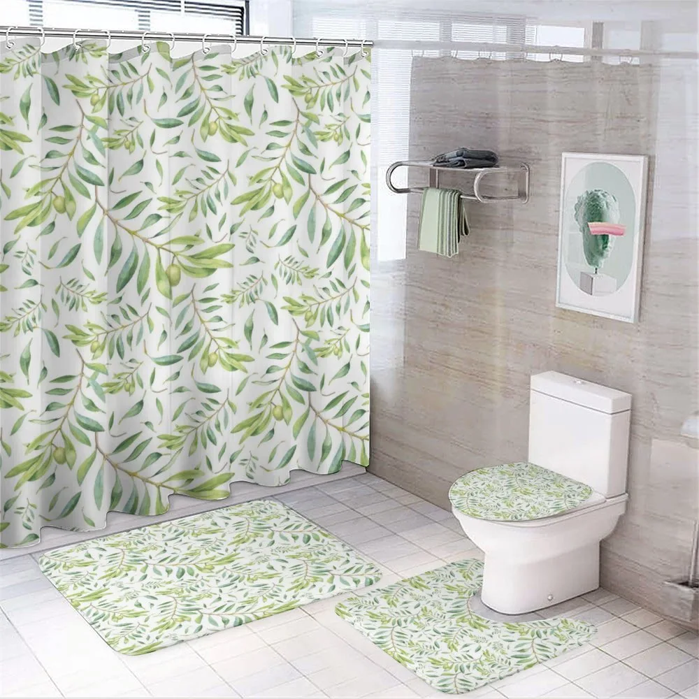 Olive Tree — 4-Piece Bathroom Set preview