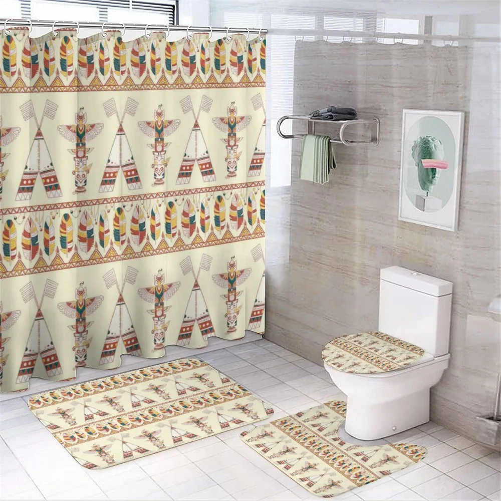 Bohemian Icons — 4-Piece Bathroom Set preview