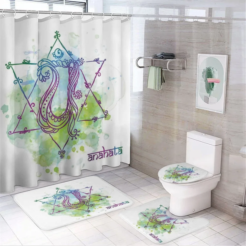 Healing Soul Mystic Energy — 4-Piece Bathroom Set preview