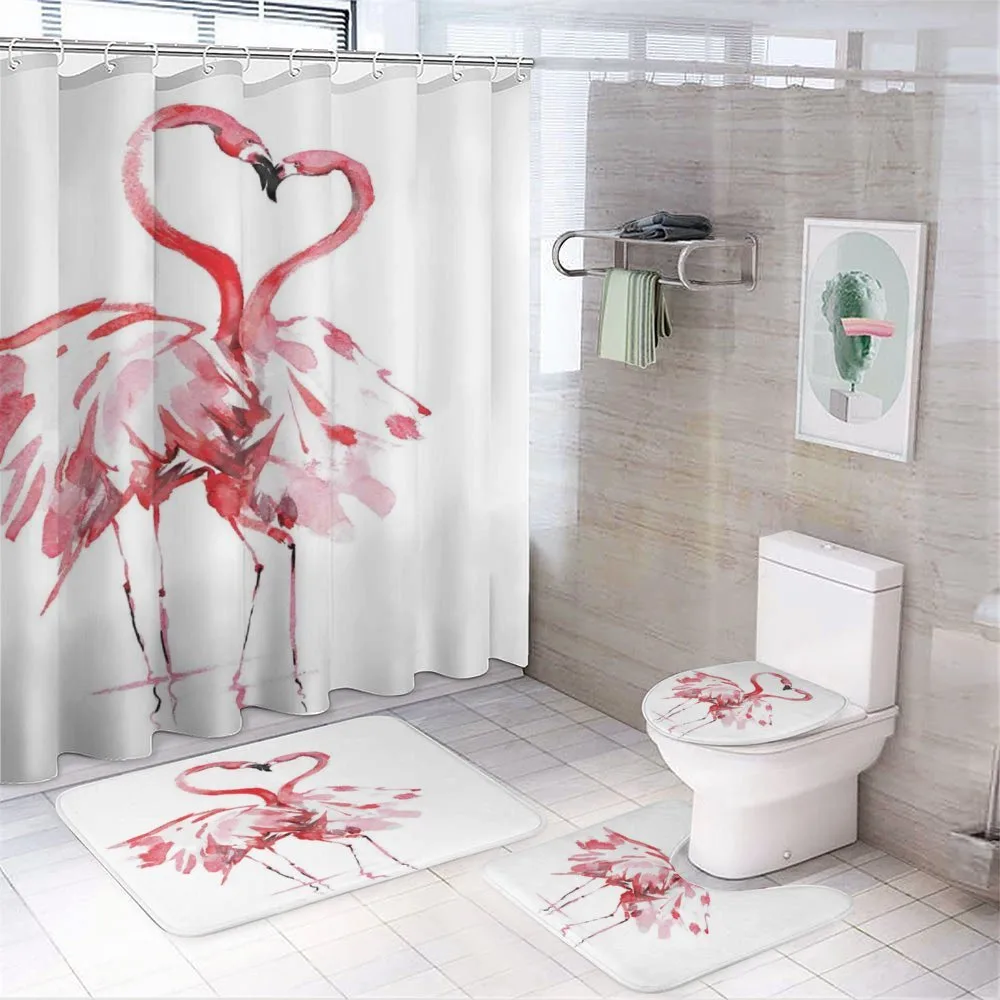Lovers Kissing — 4-Piece Bathroom Set preview