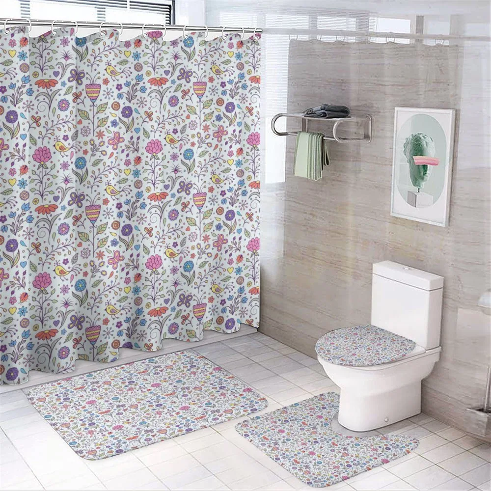 Fauna and Flora Design — 4-Piece Bathroom Set preview