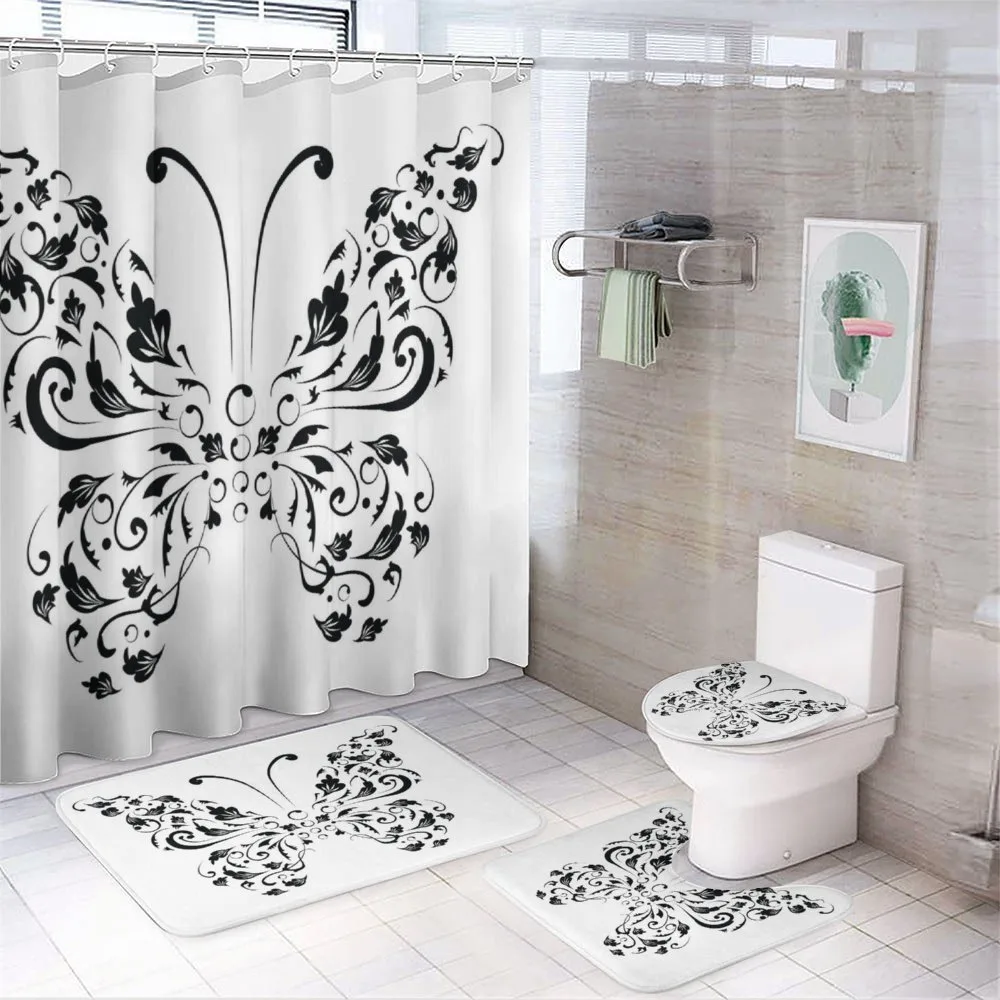 Swril Floral Blossom — 4-Piece Bathroom Set preview