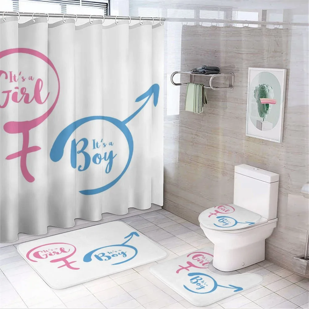 Babies Text Signs — 4-Piece Bathroom Set preview
