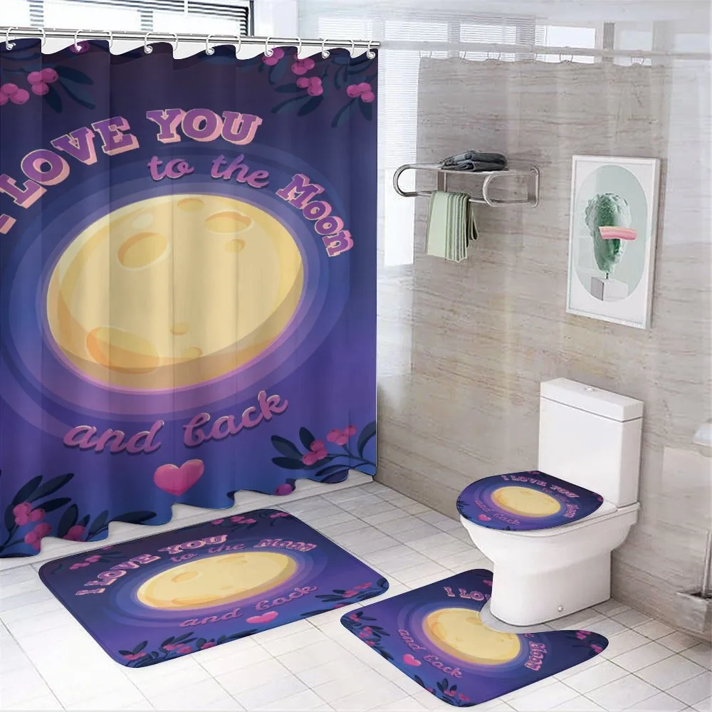 Moon Night Cherry — 4-Piece Bathroom Set preview