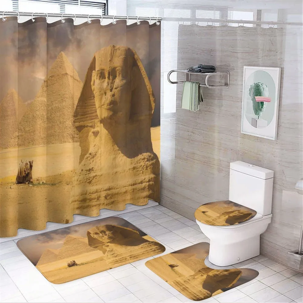 Sphinx Old Face — 4-Piece Bathroom Set preview