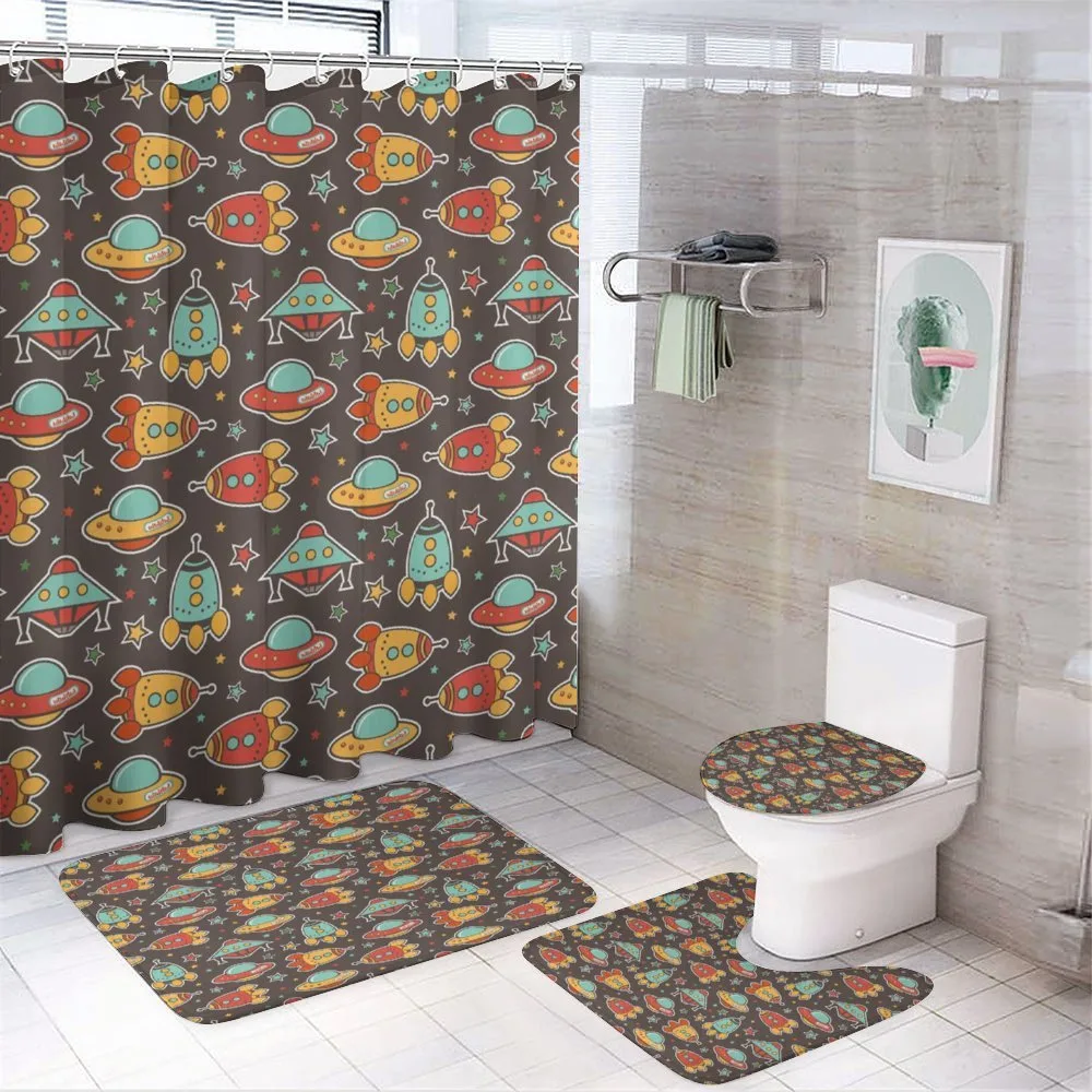 Outer Space Elements — 4-Piece Bathroom Set preview