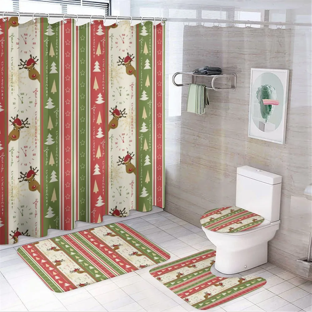 Deer Pines Borders — 4-Piece Bathroom Set preview