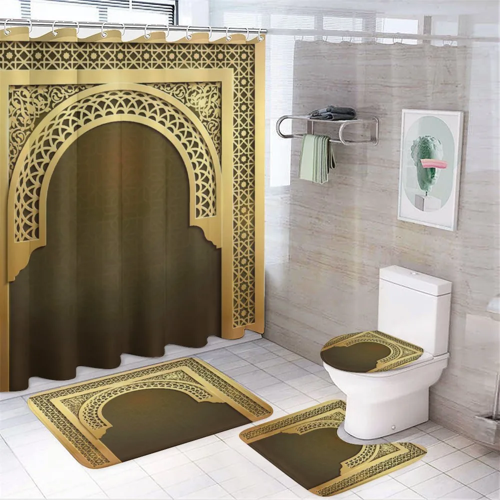 East Culture Figures — 4-Piece Bathroom Set preview