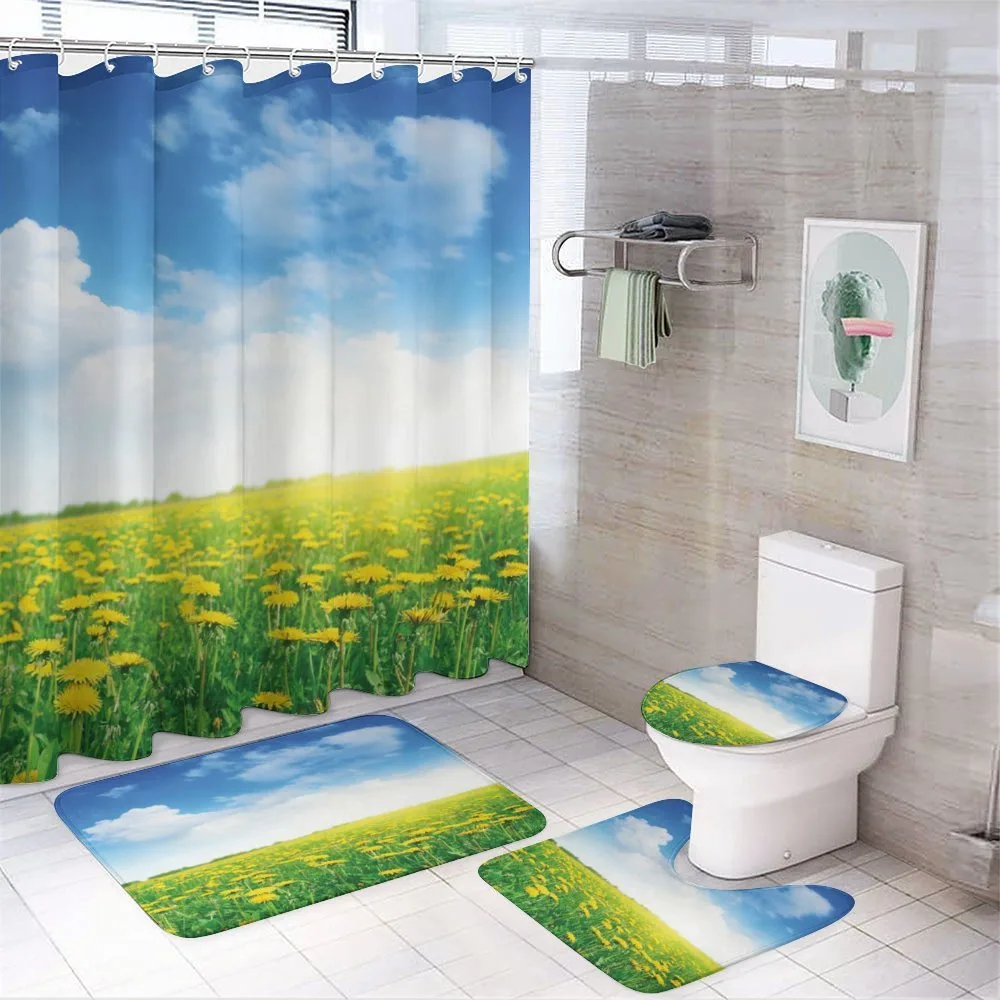 Field Grassland — 4-Piece Bathroom Set preview