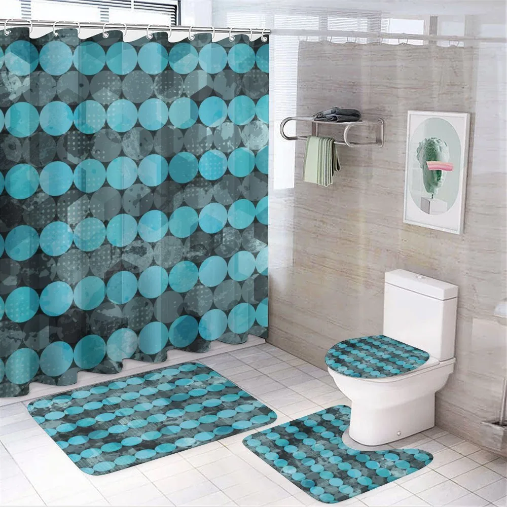 Contemporary Art Dots — 4-Piece Bathroom Set preview