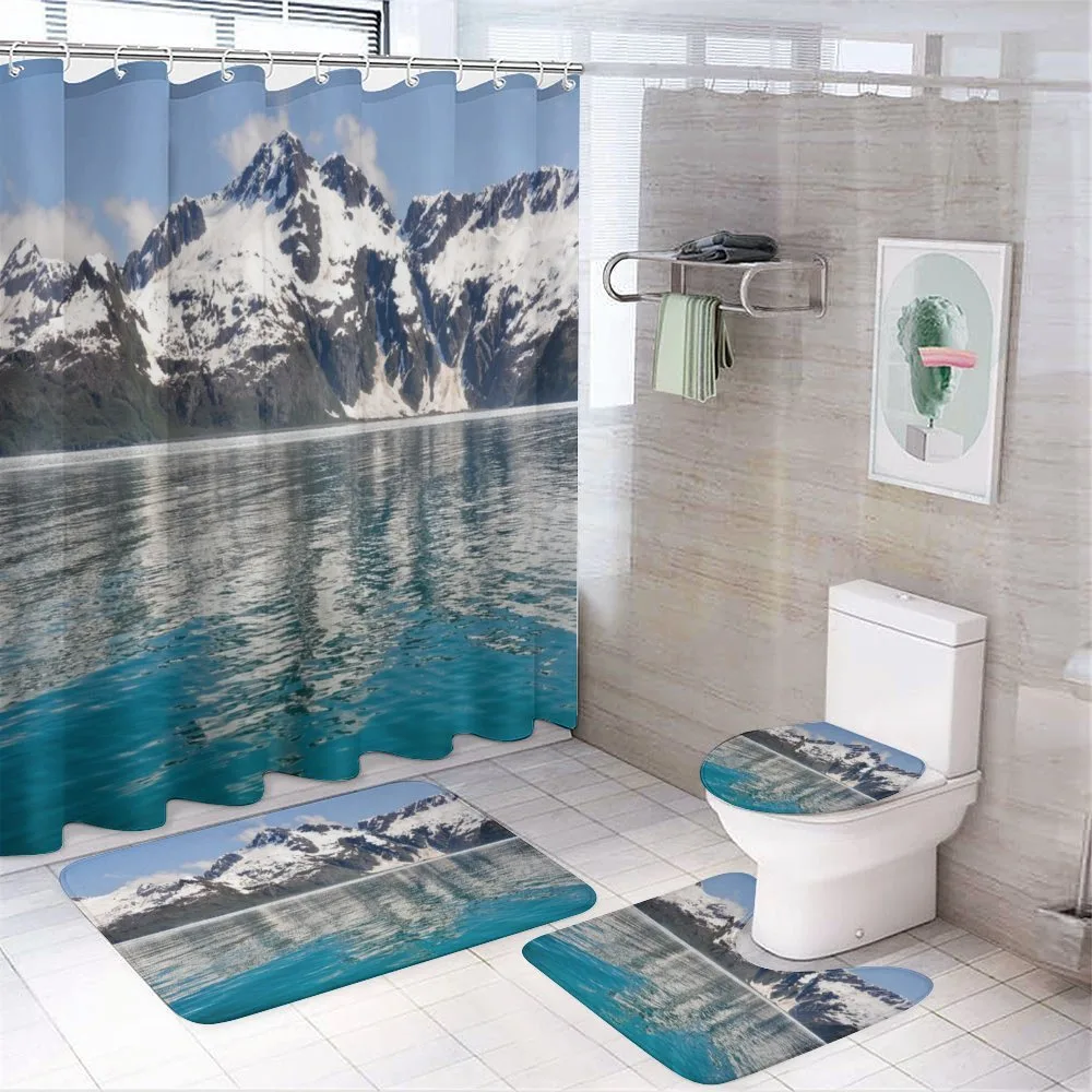 Aialik Bay Kenai Fjords — 4-Piece Bathroom Set preview