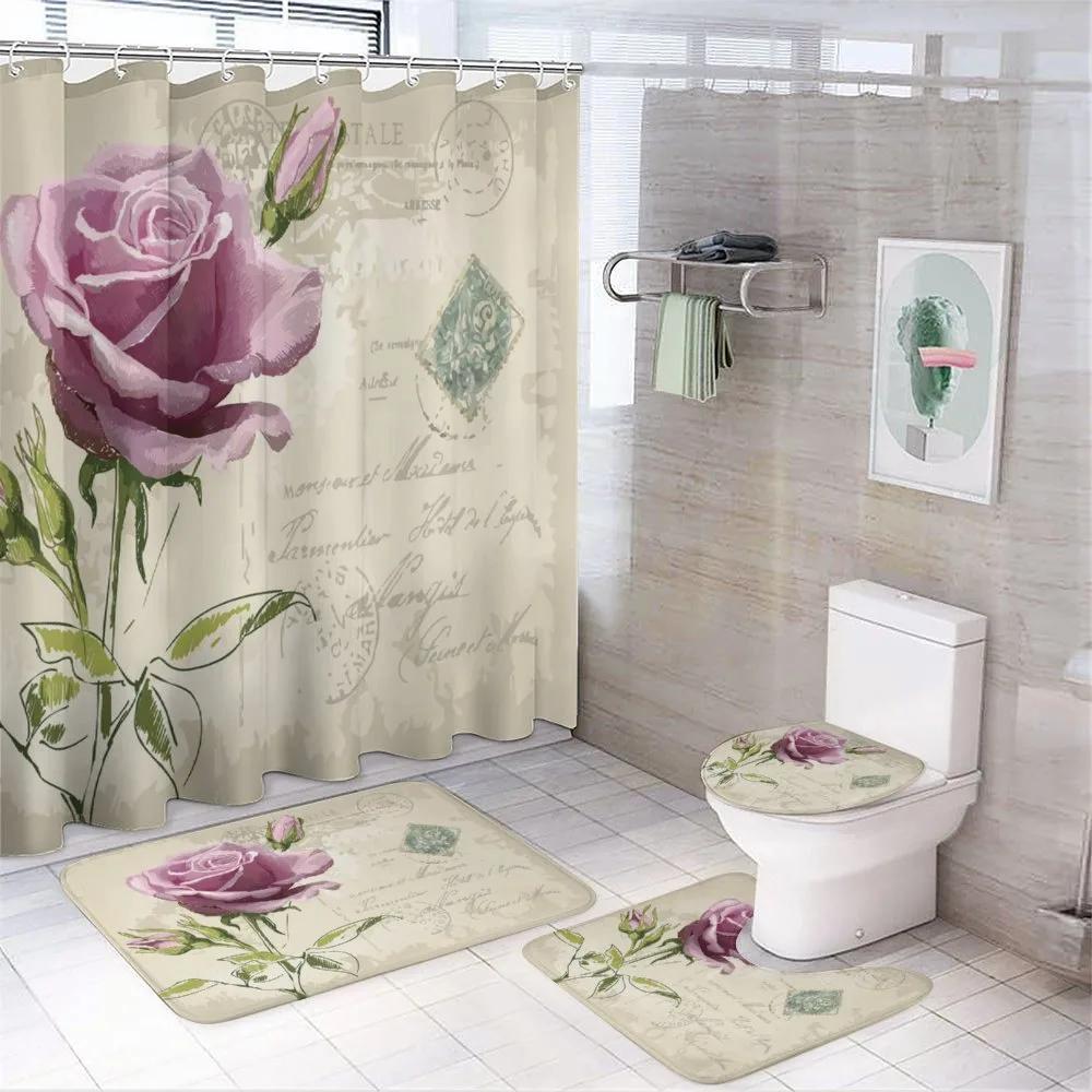 Vintage Delicate — 4-Piece Bathroom Set preview
