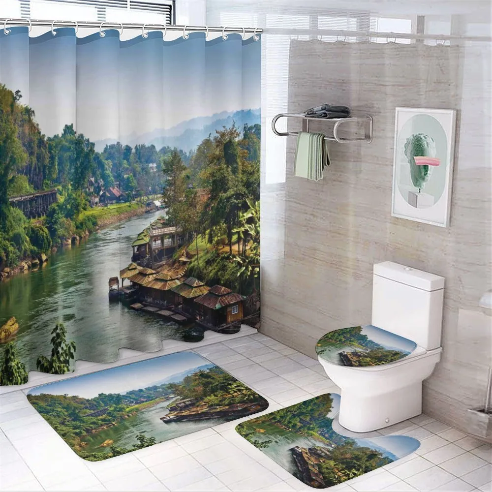 Tropic Thai Village — 4-Piece Bathroom Set preview