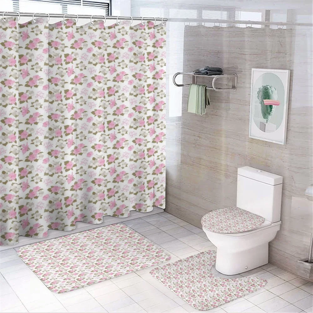 Bridal Exotic Flower — 4-Piece Bathroom Set preview