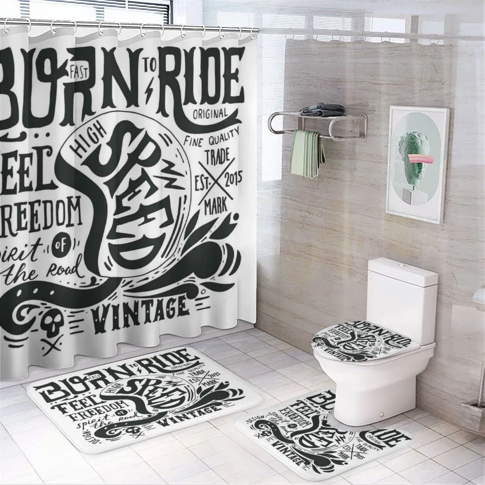 Spirit of the Road — 4-Piece Bathroom Set preview