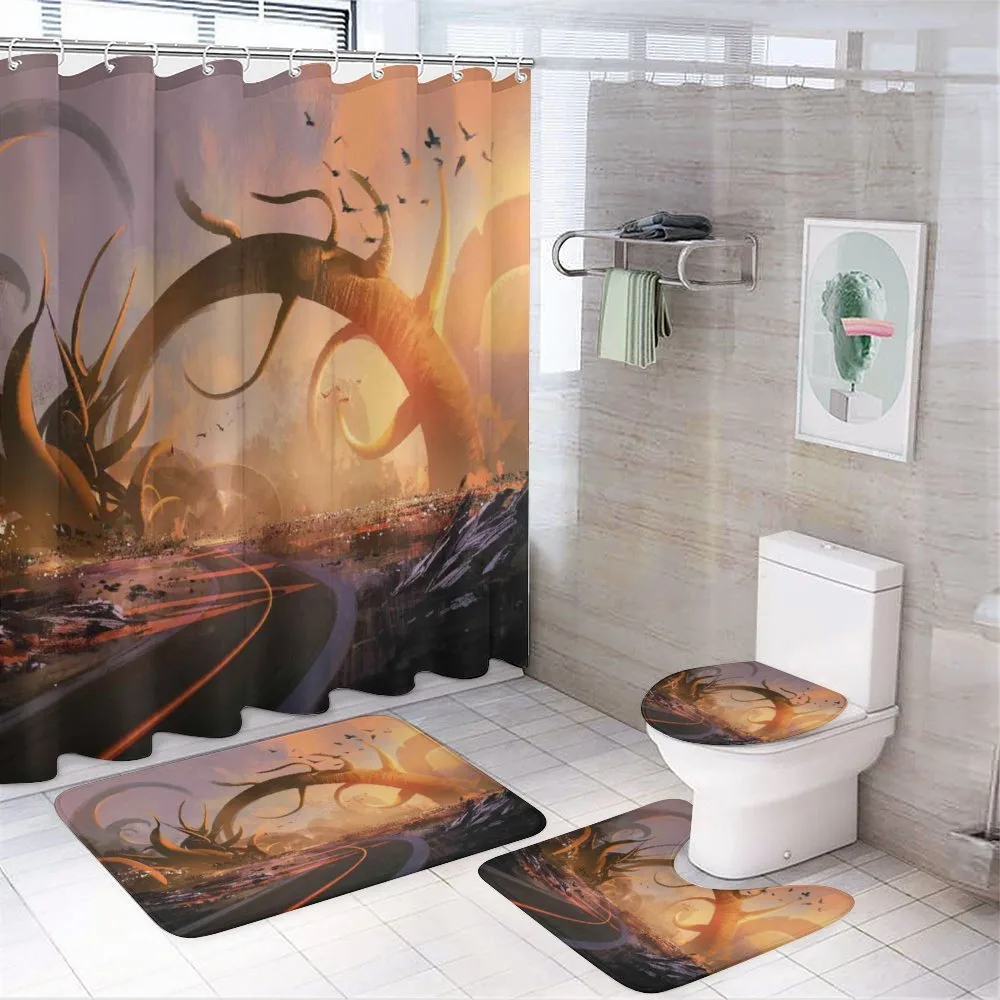 Fairy Sunset Highway — 4-Piece Bathroom Set preview