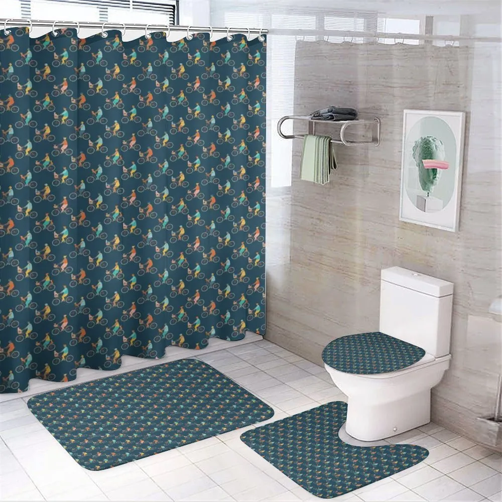 People Pets in Baskets — 4-Piece Bathroom Set preview