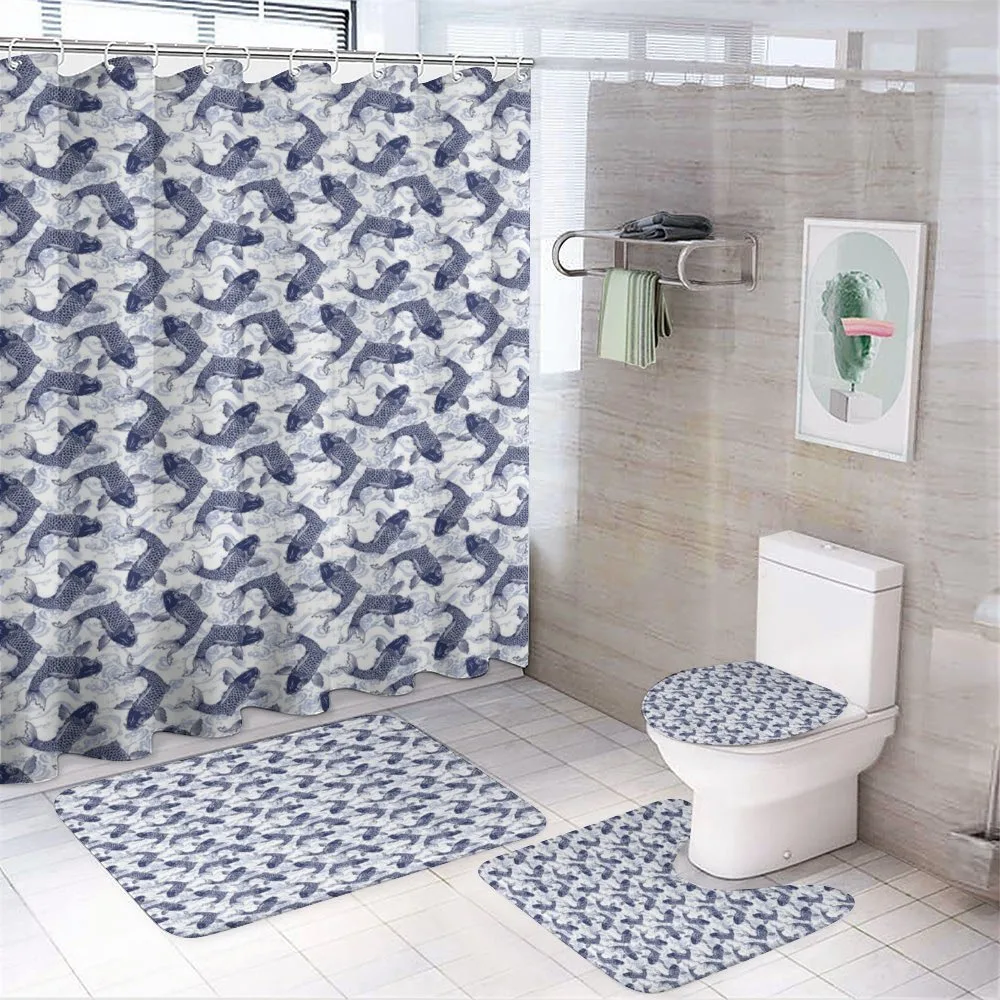 Eastern Traditional Animal — 4-Piece Bathroom Set preview