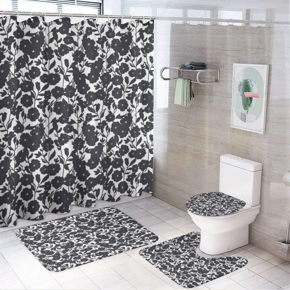 Gardening Flowers — 4-Piece Bathroom Set preview