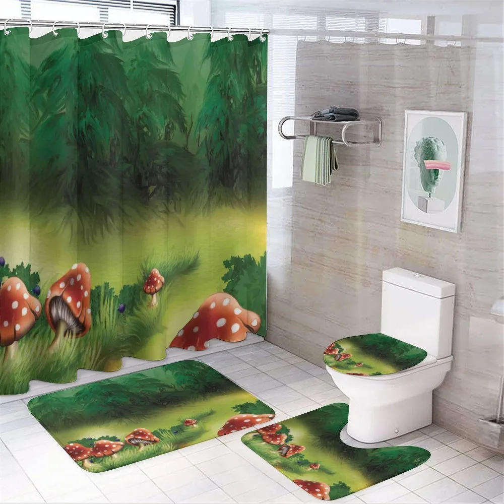 Wild Magic Wonderland — 4-Piece Bathroom Set preview