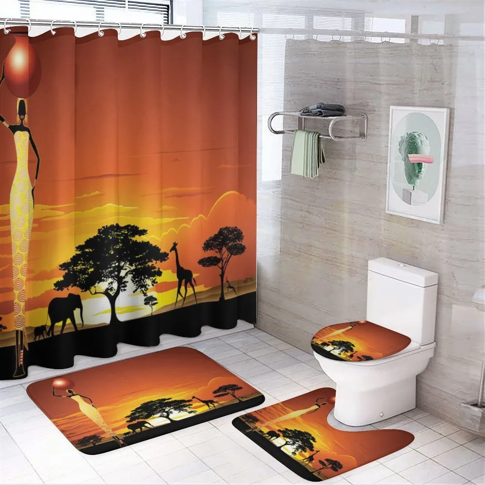 Woman Scene — 4-Piece Bathroom Set preview