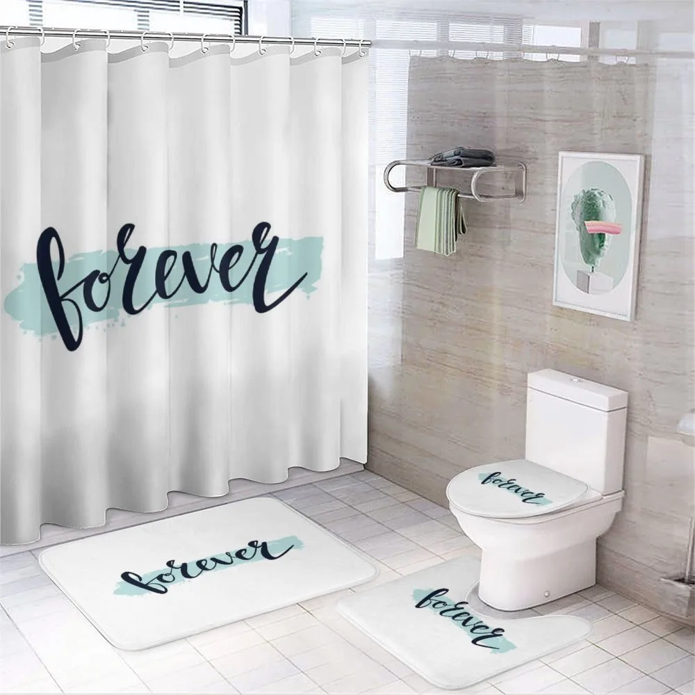 Forever Inscription — 4-Piece Bathroom Set preview