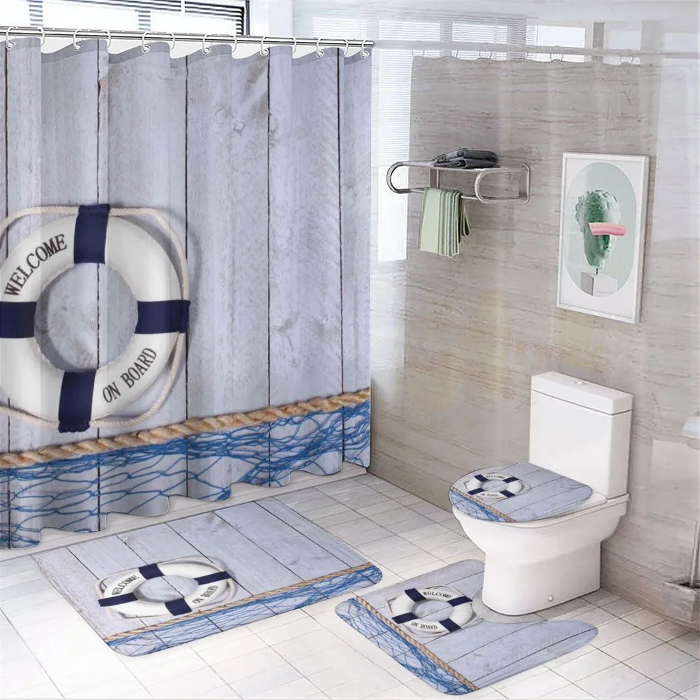 Holiday Seaman Ocean — 4-Piece Bathroom Set preview