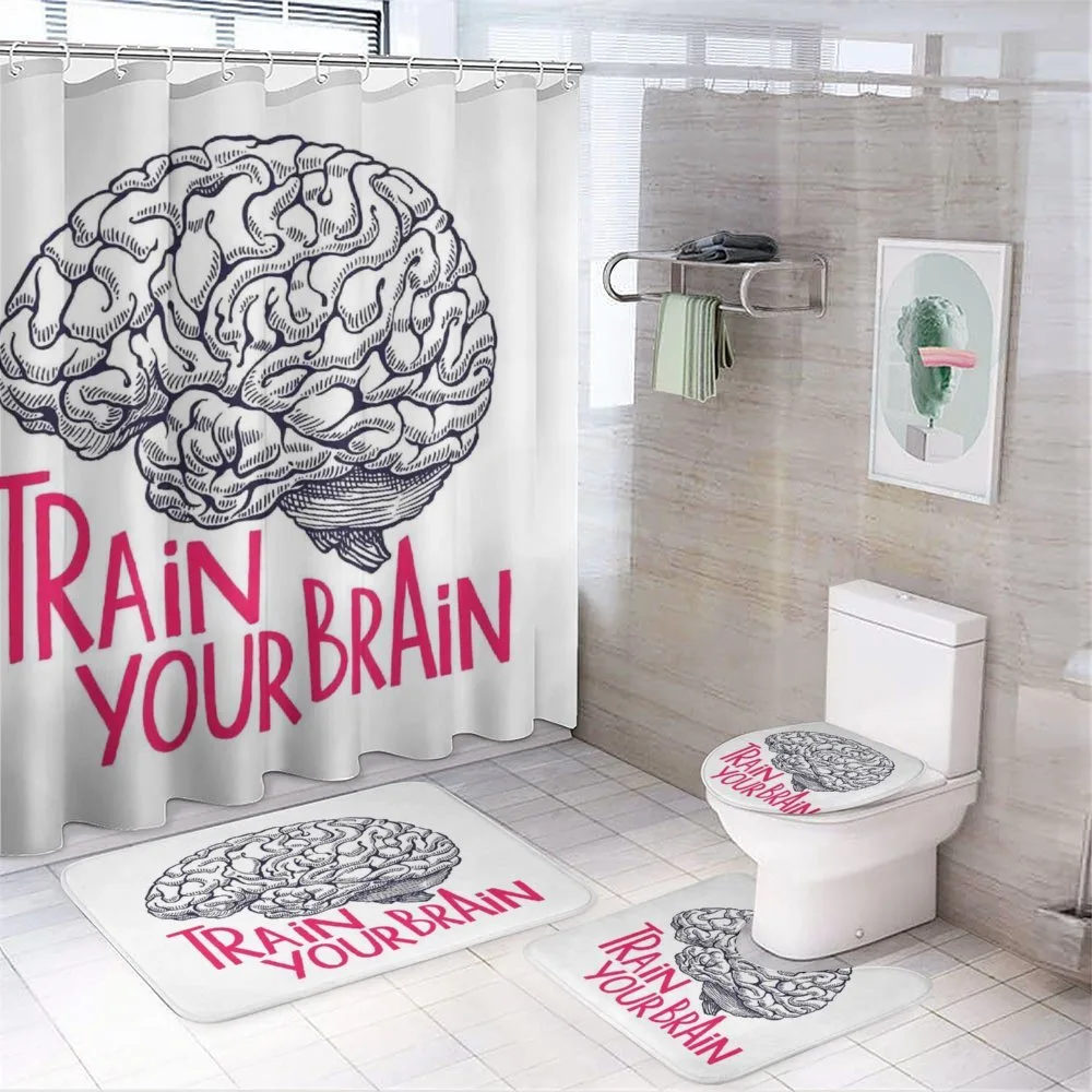 Humour Words — 4-Piece Bathroom Set preview
