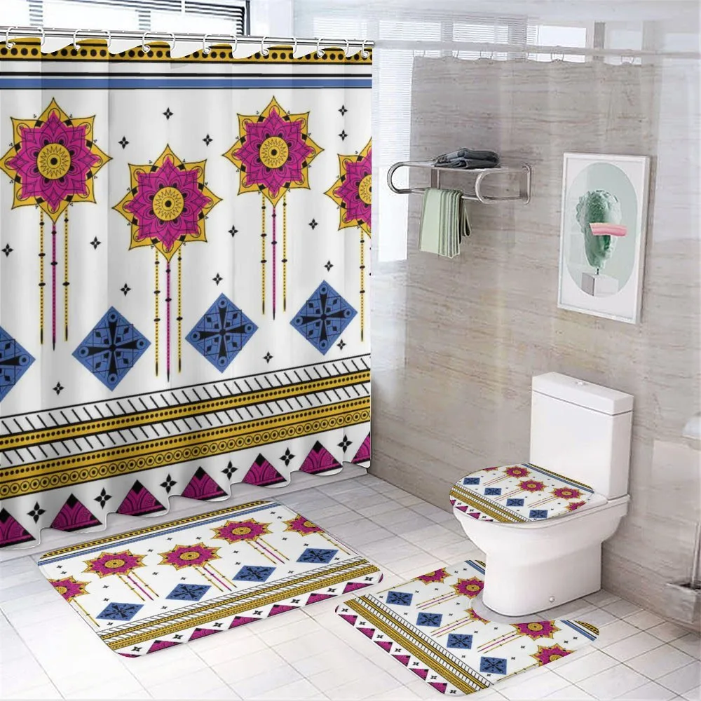Mayan Folkloric Cultural — 4-Piece Bathroom Set preview