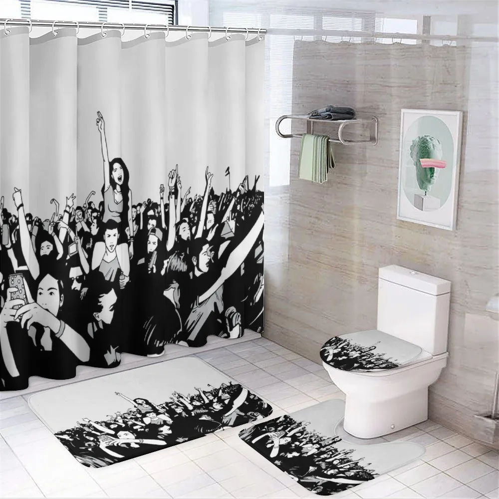 Concert Theme — 4-Piece Bathroom Set preview