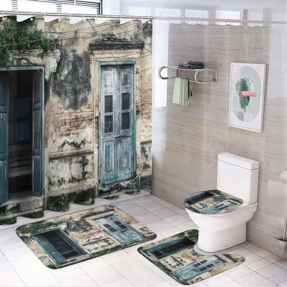 Doors of Old Rock House — 4-Piece Bathroom Set preview